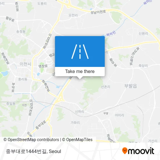 중부대로1444번길 map