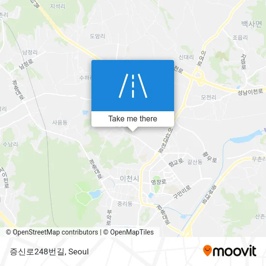 증신로248번길 map