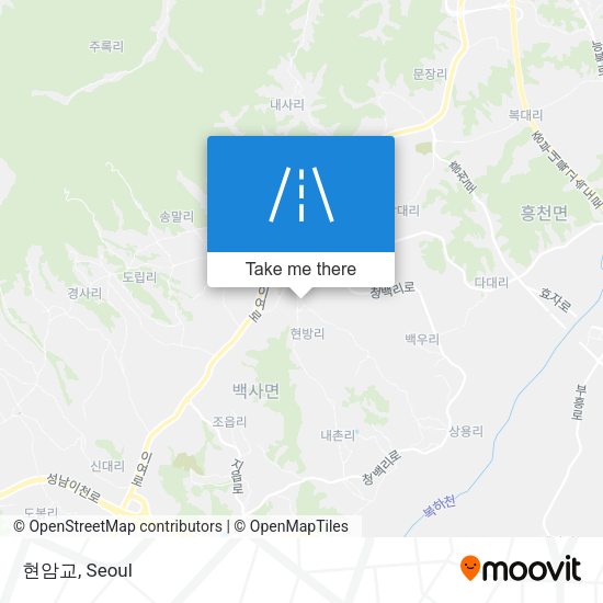 현암교 map