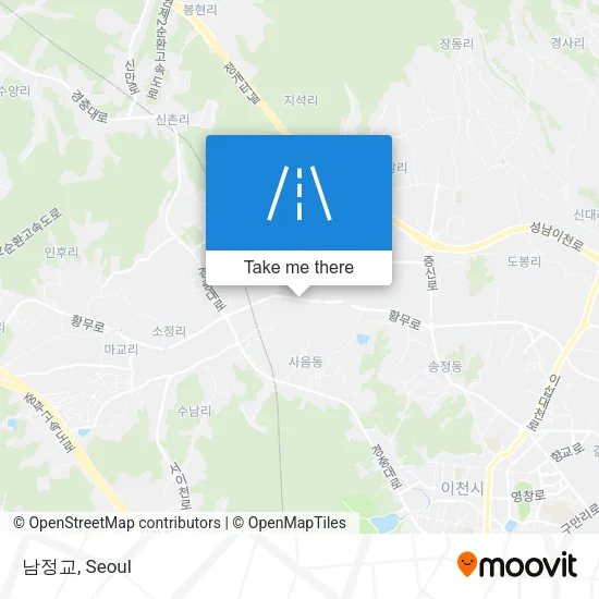 남정교 map