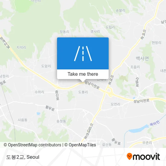 도봉2교 map