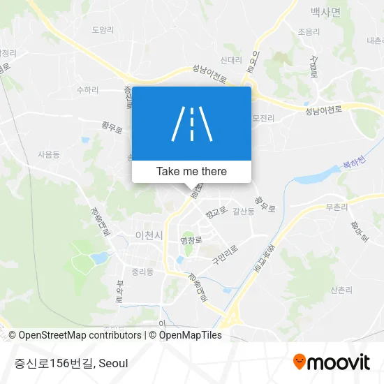 증신로156번길 map