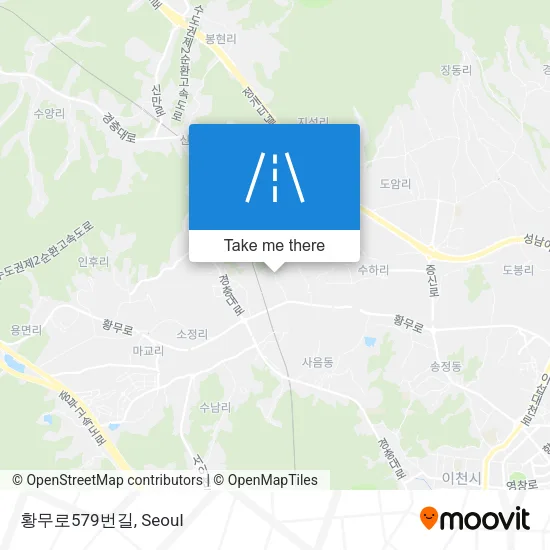 황무로579번길 map