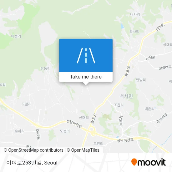 이여로253번길 map