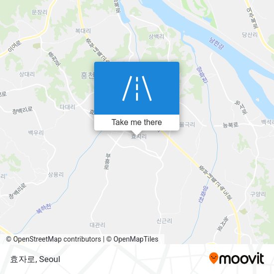 효자로 map