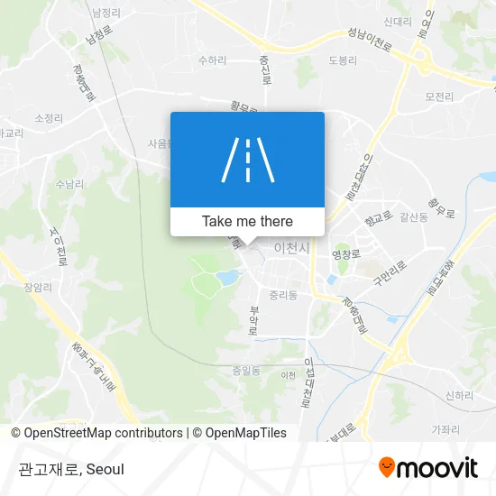 관고재로 map