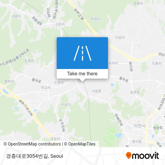 경충대로3054번길 map