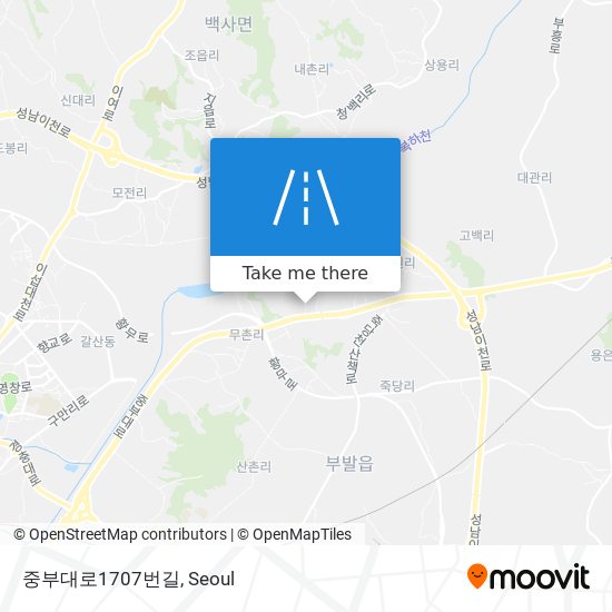 중부대로1707번길 map