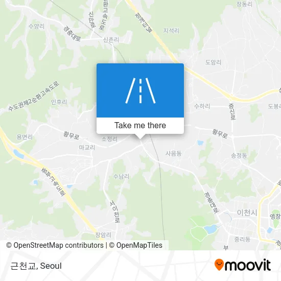 근천교 map