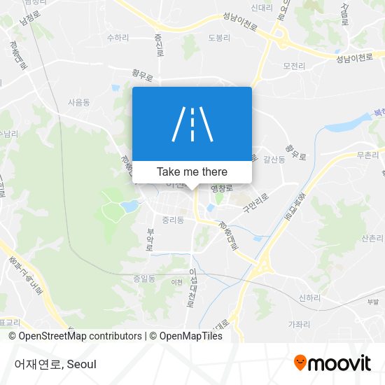 어재연로 map
