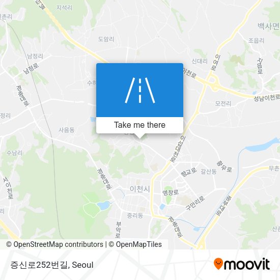 증신로252번길 map