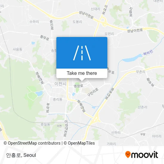 안흥로 map