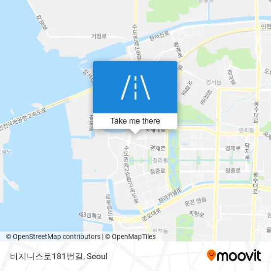 비지니스로181번길 map