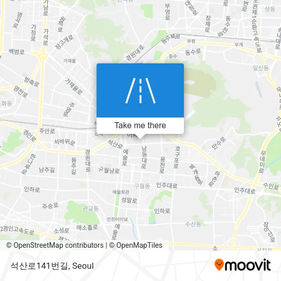 석산로141번길 map