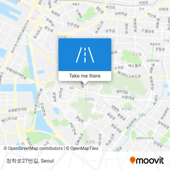청학로27번길 map
