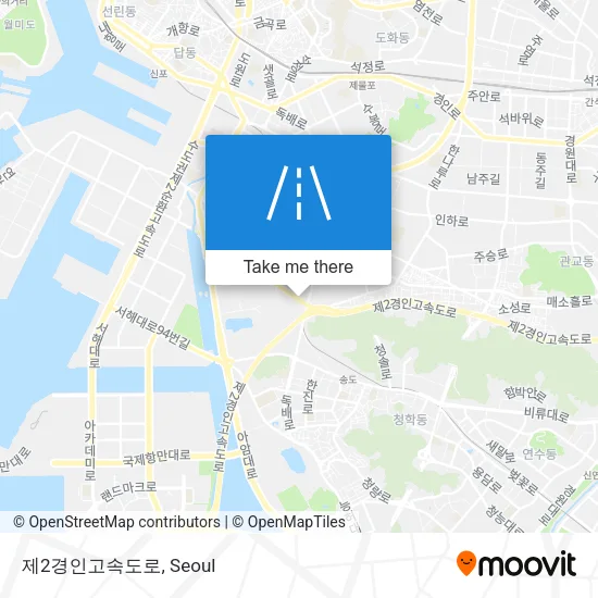 제2경인고속도로 map