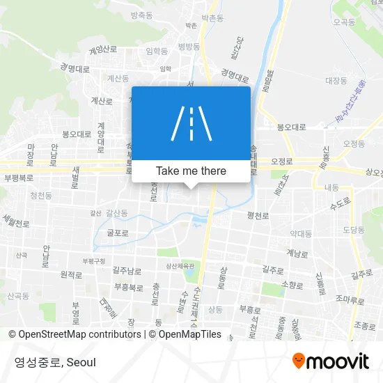 영성중로 map