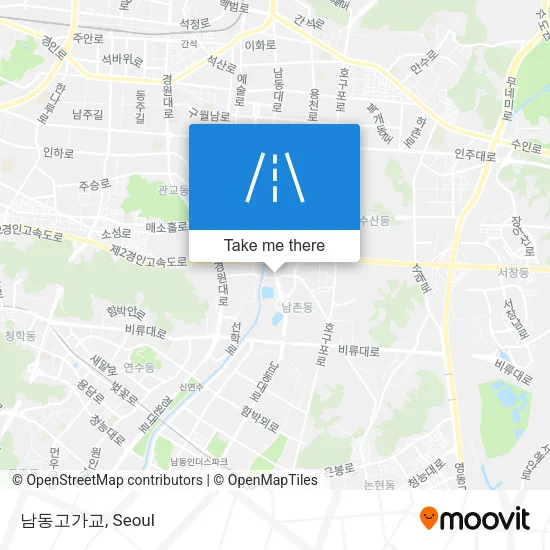 남동고가교 map
