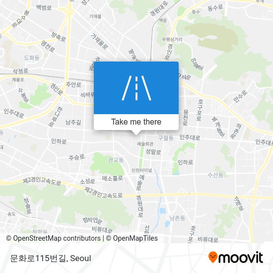 문화로115번길 map