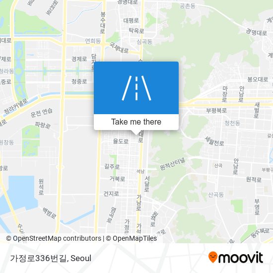 가정로336번길 map