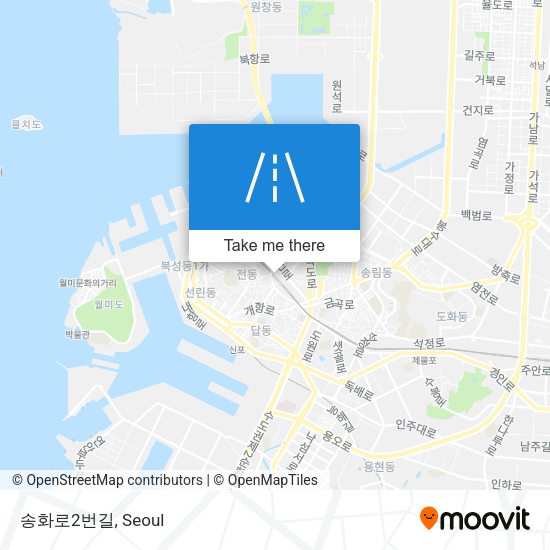 송화로2번길 map