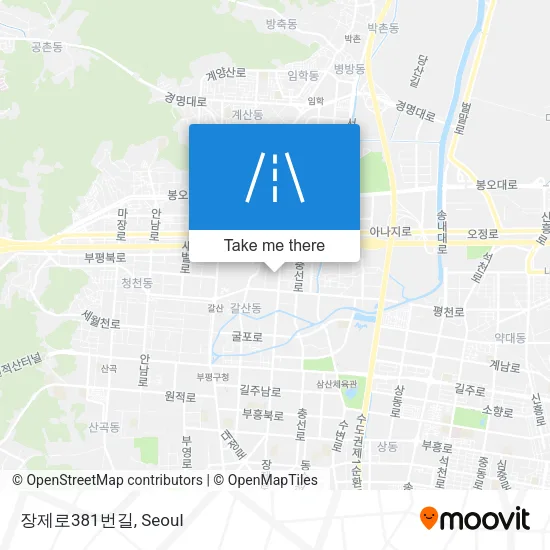 장제로381번길 map