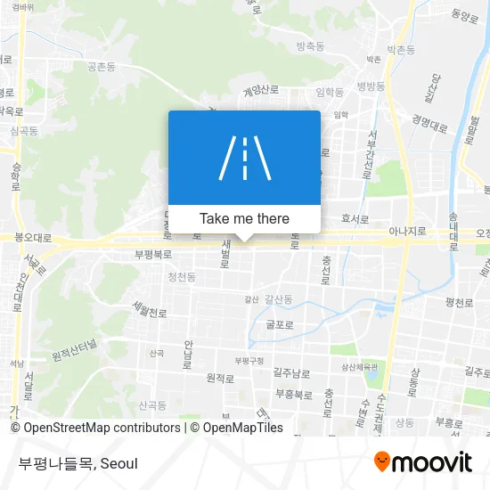 부평나들목 map