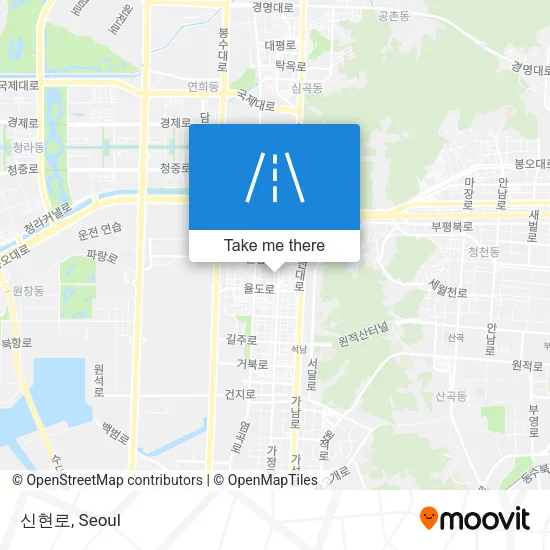 신현로 map