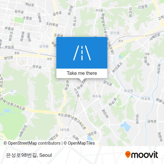 은성로98번길 map