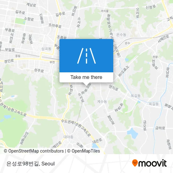 은성로98번길 map