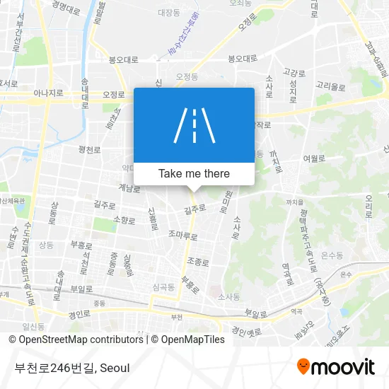 부천로246번길 map