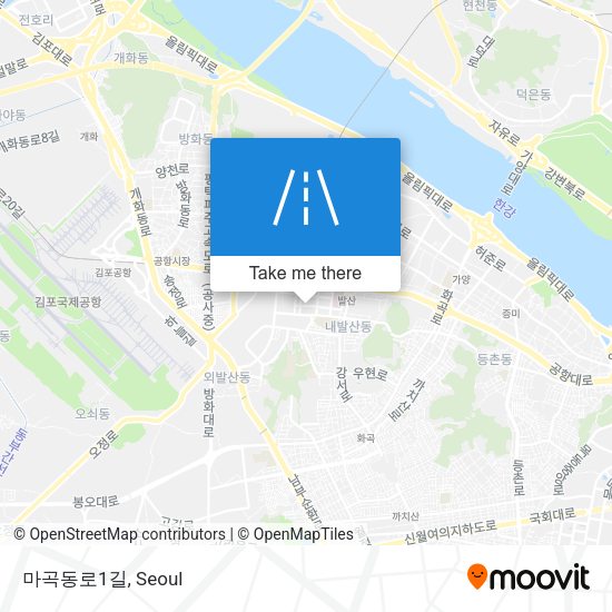 마곡동로1길 map