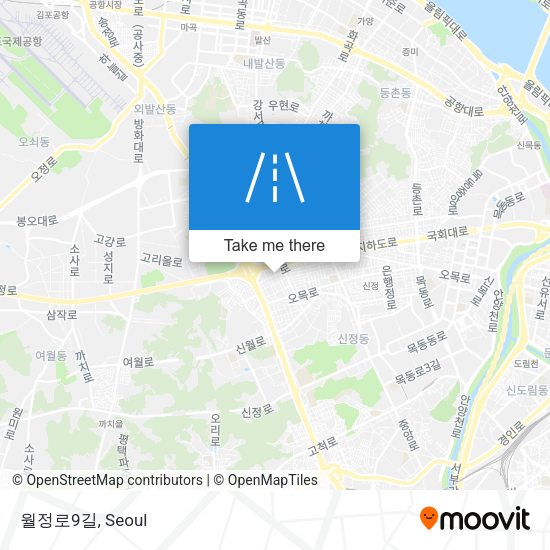 월정로9길 map