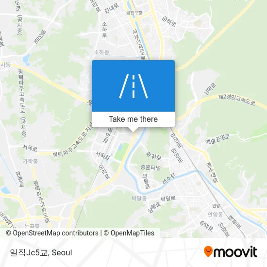 일직Jc5교 map