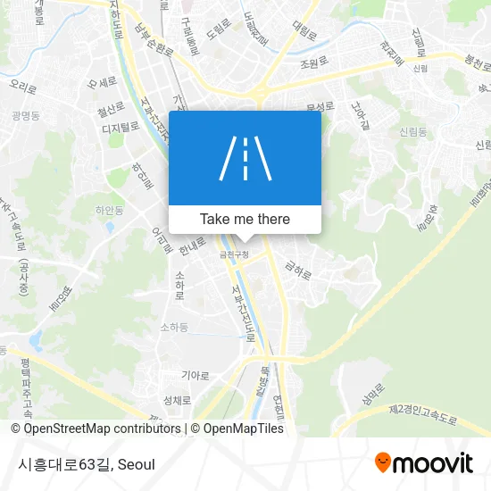 시흥대로63길 map