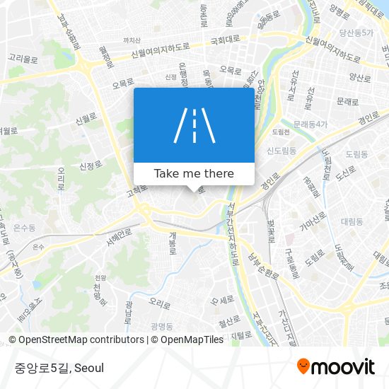 중앙로5길 map