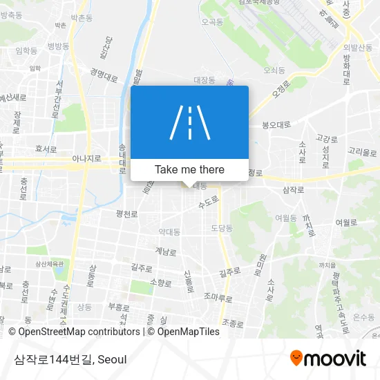 삼작로144번길 map