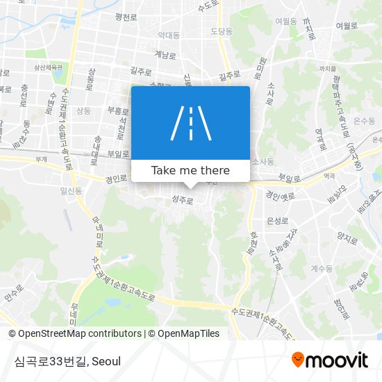 심곡로33번길 map