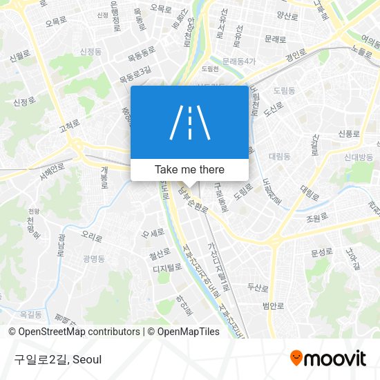 구일로2길 map