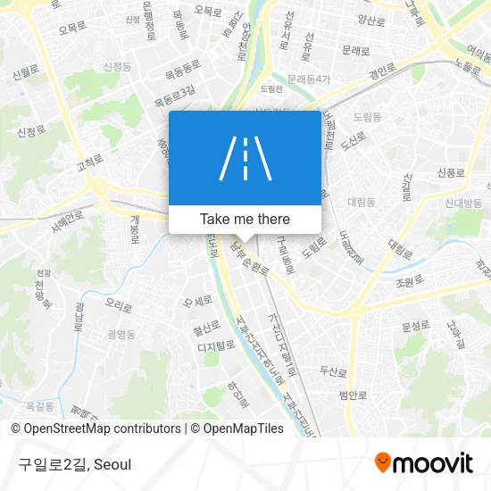 구일로2길 map