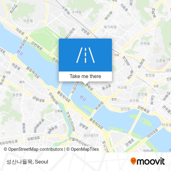 성산나들목 map