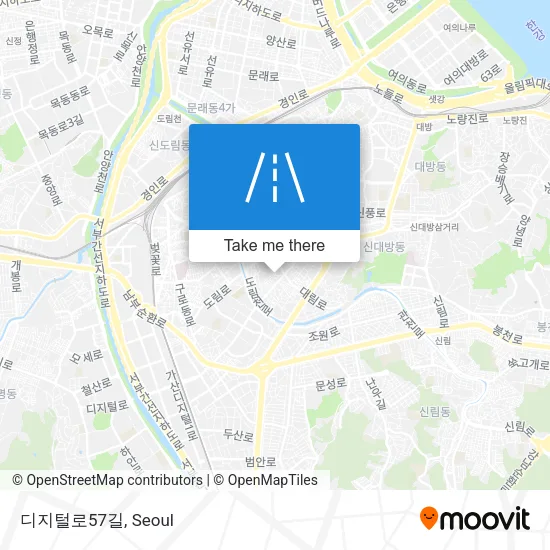 디지털로57길 map