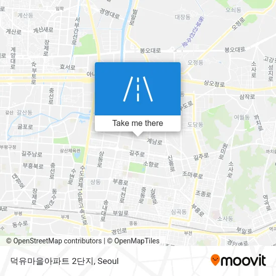 덕유마을아파트 2단지 map