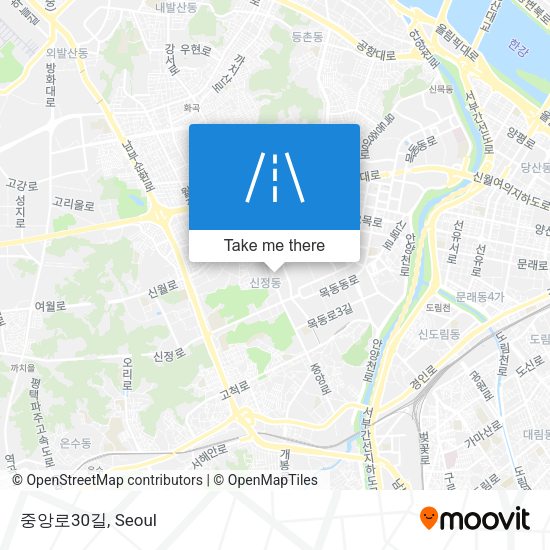 중앙로30길 map