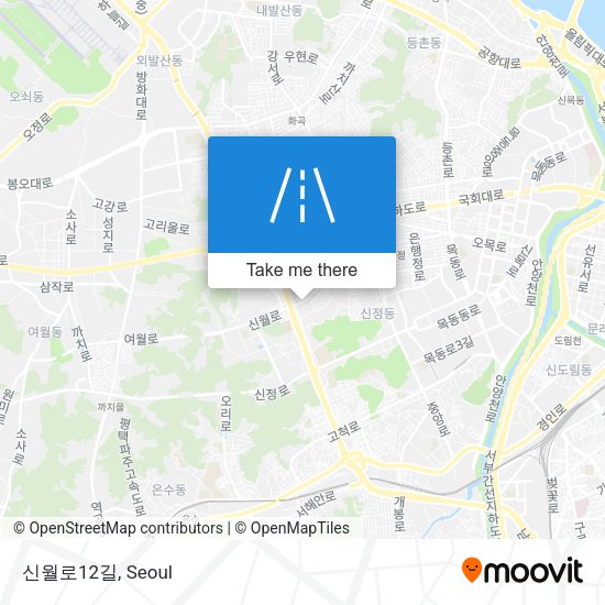 신월로12길 map