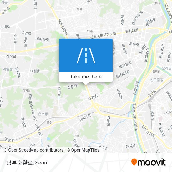 남부순환로 map