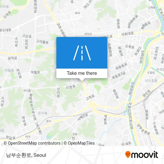 남부순환로 map