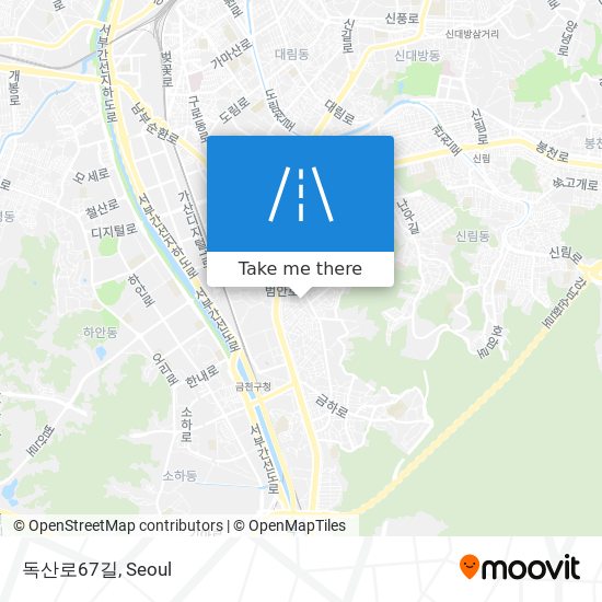 독산로67길 map