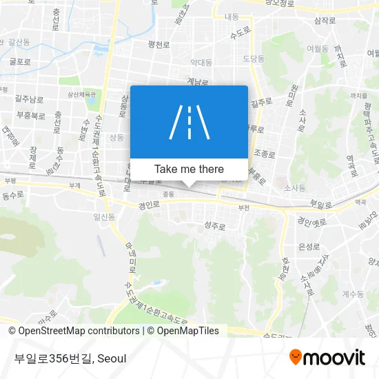 부일로356번길 map