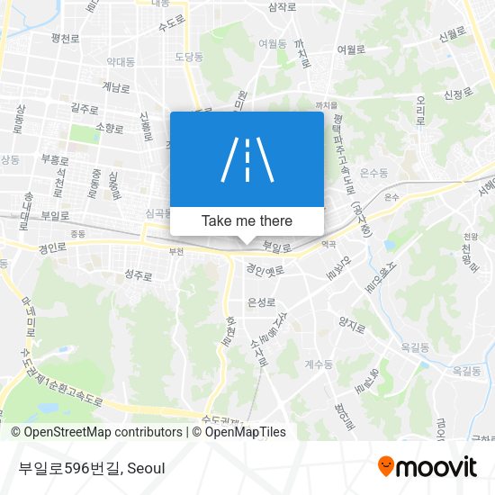 부일로596번길 map